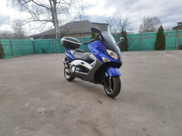 2007 Yamaha TMAX, синий, 410000 рублей - вид 1