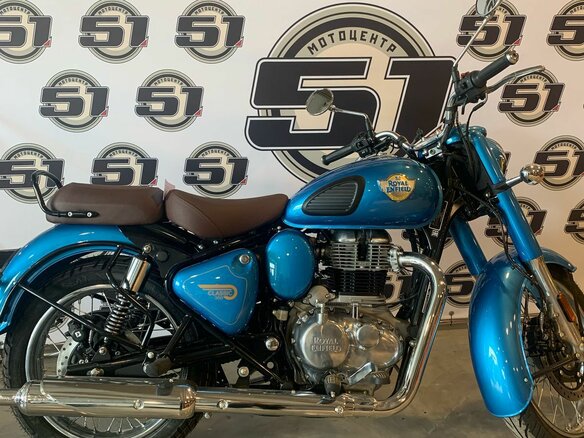 2025 Royal Enfield Classic 350, голубой, 454000 рублей