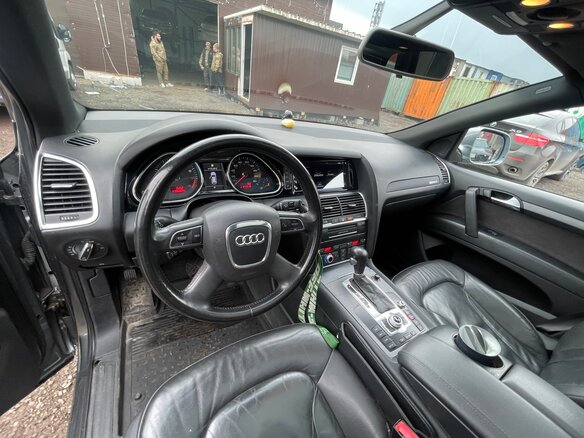 2010 Audi Q7 I (4L) Рестайлинг, серый, 1950000 рублей - вид 8
