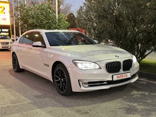2013 BMW 7 серии Long 750Ld xDrive V (F01/F02/F04) Рестайлинг, белый, 2450000 рублей, вид 1
