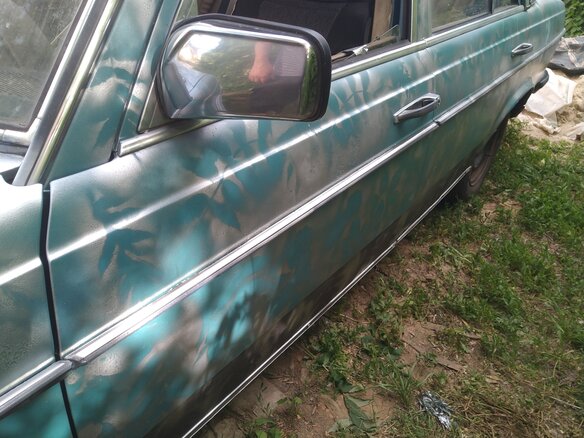 1982 Mercedes-Benz W123 200 5-speed, голубой, 500000 рублей - вид 10
