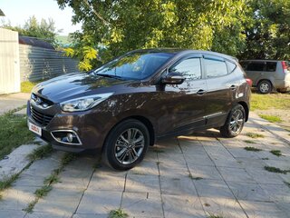 2014 Hyundai ix35 I Рестайлинг, коричневый, 1750000 рублей, вид 3