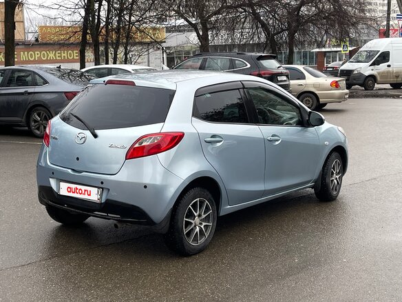 2007 Mazda Demio III (DE), синий, 550000 рублей - вид 4