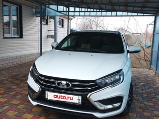 2023 Lada (ВАЗ) Vesta I Рестайлинг (NG), белый, 1430000 рублей, вид 4