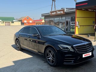 2019 Mercedes-Benz S-Класс 350 d Long VI (W222, C217) Рестайлинг, чёрный, 7200000 рублей, вид 1
