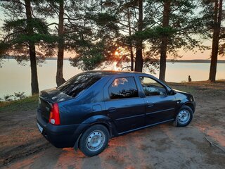 2008 Renault Logan I, серый, 350000 рублей, вид 5