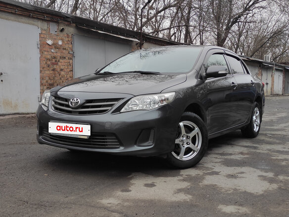 2012 Toyota Corolla X (E140, E150) Рестайлинг, серый, 999000 рублей