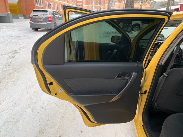 2007 Chevrolet Aveo I Рестайлинг, жёлтый - вид 20