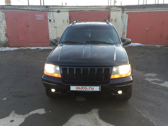 2001 Jeep Grand Cherokee II (WJ), чёрный - вид 2