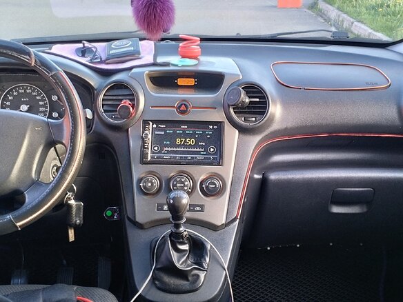 2010 Kia Carens II (UN), фиолетовый, 550000 рублей - вид 15