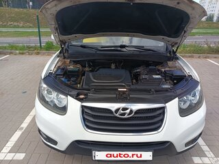 2010 Hyundai Santa Fe II Рестайлинг, белый, 1266425 рублей, вид 4