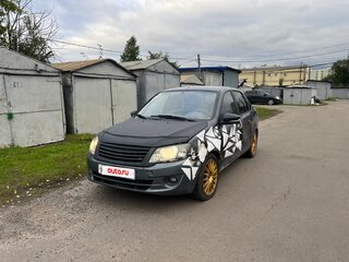 2017 Lada (ВАЗ) Granta I, серебристый, 110000 рублей, вид 1