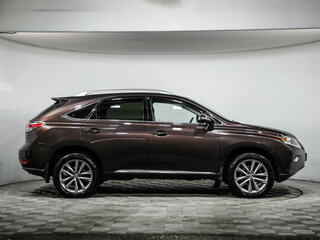 2012 Lexus RX 350 III Рестайлинг, жёлтый, 2079000 рублей, вид 4