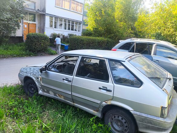 2010 Lada (ВАЗ) 2114, серебристый - вид 4