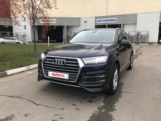 2016 Audi Q7 II (4M), чёрный, 3500000 рублей, вид 1