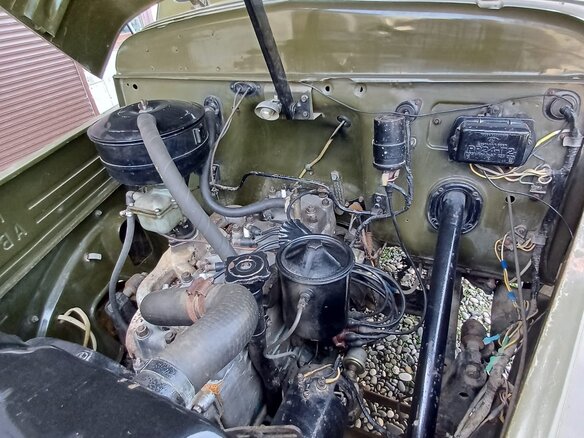 1962 ГАЗ 69 69А, зелёный - вид 9