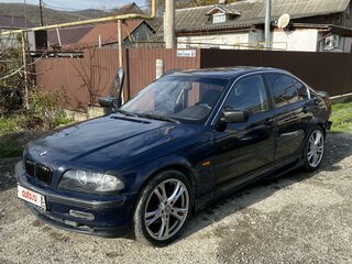 1999 BMW 3 серии 320i IV (E46), синий, 550000 рублей, вид 1