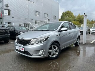 2013 Kia Rio 5-speed III, серебристый, 619873 рублей, вид 5