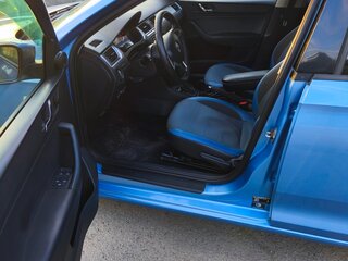 2014 Skoda Rapid I, синий, 750000 рублей, вид 5