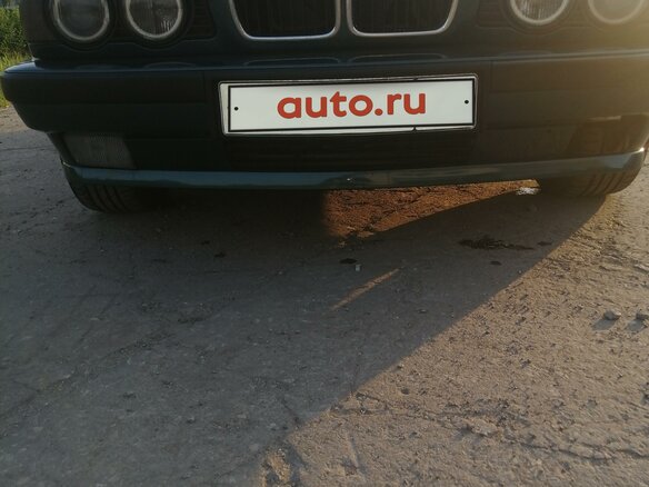1991 BMW 5 серии 535i III (E34), зелёный - вид 4