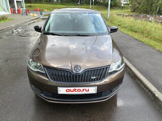 2017 Skoda Rapid I Рестайлинг, коричневый, 1450000 рублей, вид 4
