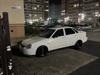 2009 Lada (ВАЗ) Priora I, белый, 180000 рублей, вид 2