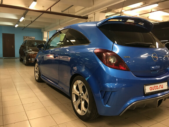 2008 Opel Corsa OPC D, голубой