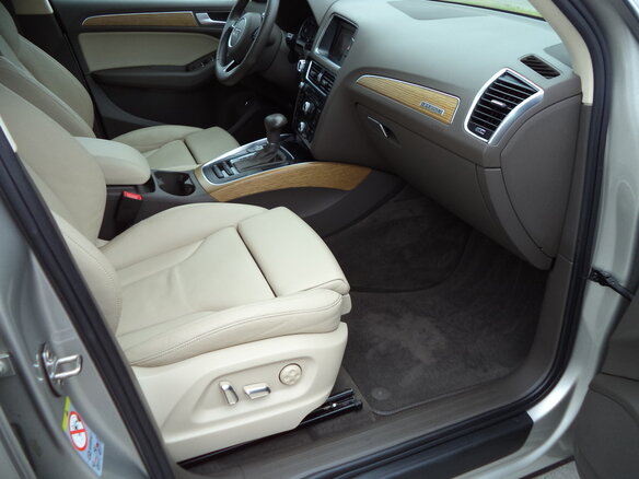 2013 Audi Q5 I (8R) Рестайлинг, серебристый - вид 8