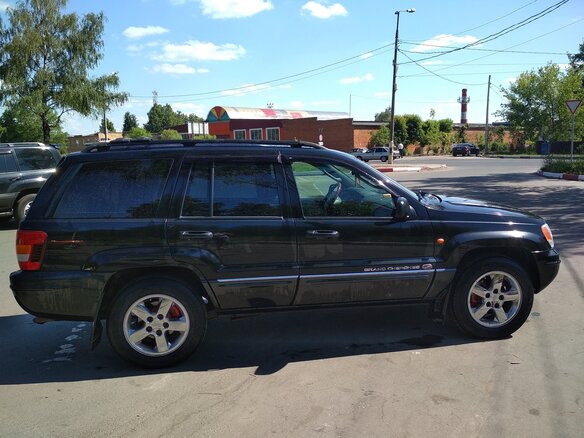 2004 Jeep Grand Cherokee II (WJ), чёрный - вид 3