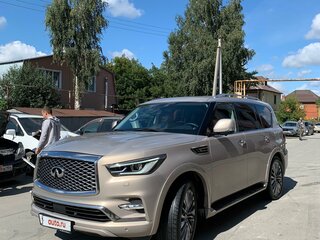 2019 Infiniti QX80 I Рестайлинг 2, бежевый, 7000000 рублей, вид 1