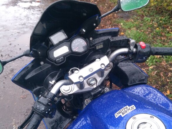 2009 Yamaha FZ6, синий, 350000 рублей - вид 4