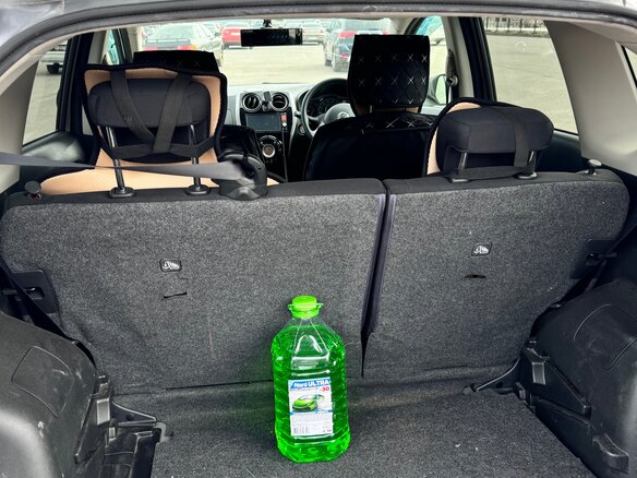 2012 Nissan Note II, серый, 950000 рублей - вид 8
