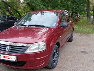 2012 Renault Logan I Рестайлинг, красный, 388000 рублей, вид 1
