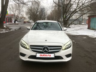 2018 Mercedes-Benz C-Класс 180 IV (W205) Рестайлинг, белый, 2350000 рублей, вид 2