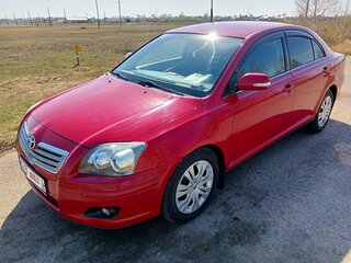 2008 Toyota Avensis II Рестайлинг, красный, 900000 рублей, вид 1