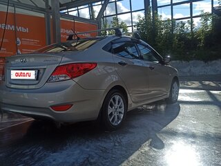 2014 Hyundai Solaris I Рестайлинг, белый, 870000 рублей, вид 4
