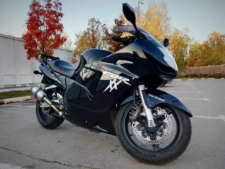 1997 Honda CBR 1100 XX, чёрный, 420000 рублей, вид 1