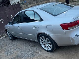 2005 Hyundai Sonata V (NF), серый, 500000 рублей, вид 3
