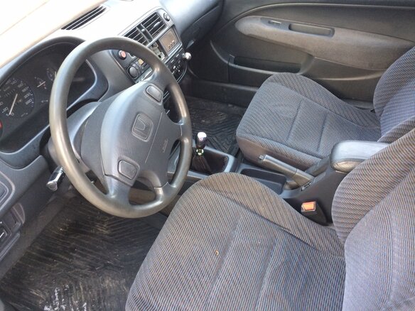 1997 Honda Civic, зелёный - вид 4