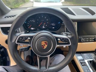 2018 Porsche Macan I, синий, 4950000 рублей, вид 4