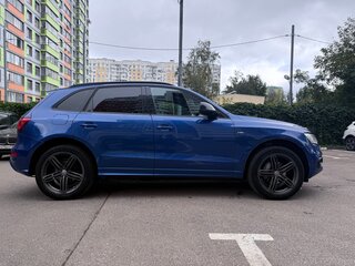 2016 Audi Q5 I (8R) Рестайлинг, синий, 2200000 рублей, вид 4
