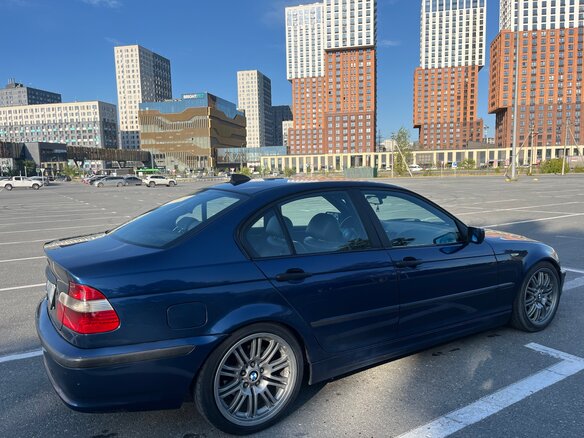 2004 BMW 3 серии 320d IV (E46) Рестайлинг, синий, 810000 рублей - вид 7