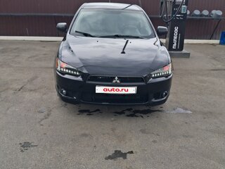 2010 Mitsubishi Lancer X, чёрный, 750000 рублей, вид 1