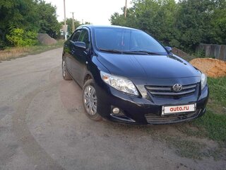 2008 Toyota Corolla X (E140, E150), чёрный, 780000 рублей, вид 4