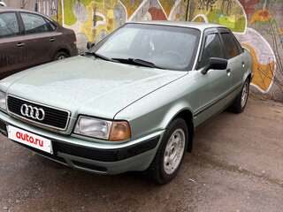 1992 Audi 80 V (B4), зелёный, 110000 рублей, вид 1