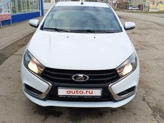 2021 Lada (ВАЗ) Vesta I, белый, 900000 рублей, вид 1
