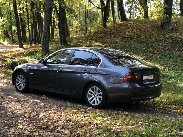 2006 BMW 3 серии 325i V (E90/E91/E92/E93), серый - вид 4