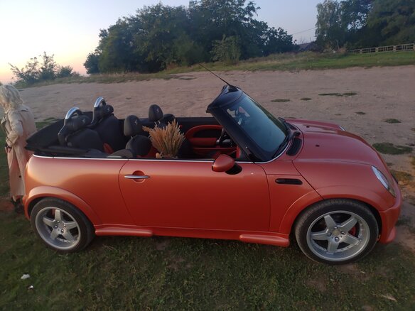 2004 Mini Cabrio Cooper I, оранжевый, 1600000 рублей - вид 5