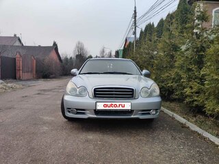 2005 Hyundai Sonata ТагАЗ IV (EF) Рестайлинг, серебристый, 500000 рублей, вид 4