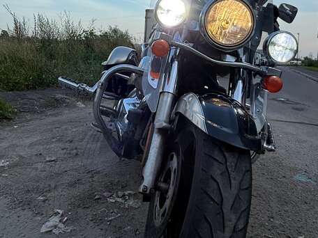 2010 Kawasaki VN1700 Vulcan, чёрный, 660000 рублей, вид 4